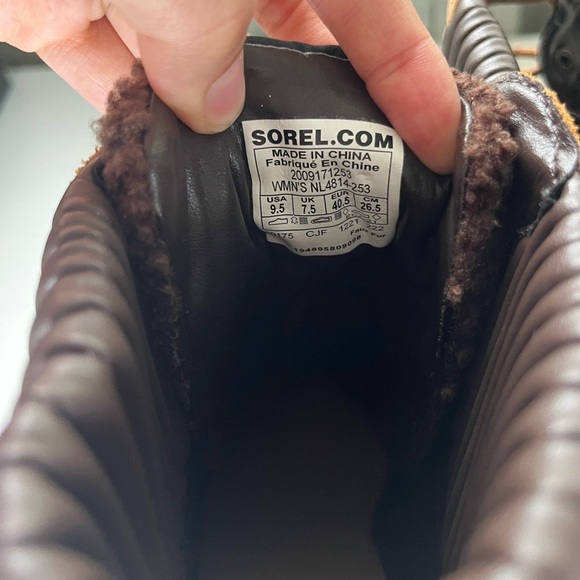 Sorel Women’s Brex Heel Cozy Lace Waterproof Boot Size 9.5 NEW - Picture 8 of 14